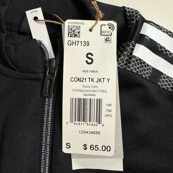 ADIDAS YOUTH CONDIVO21 TRACK JACKET | GH7139 - 9-10Y - Picture 5 of 5